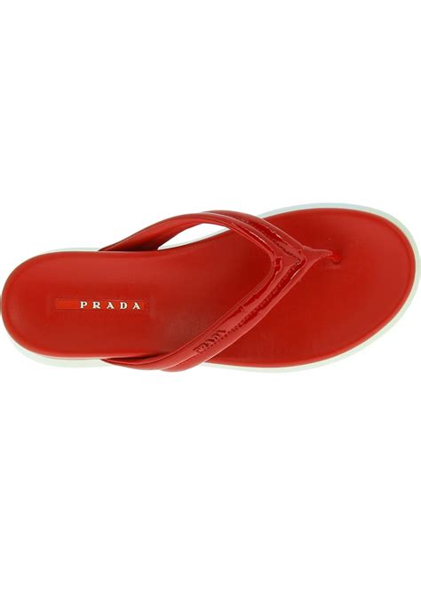 flip flop prada|prada slip on sneakers women.